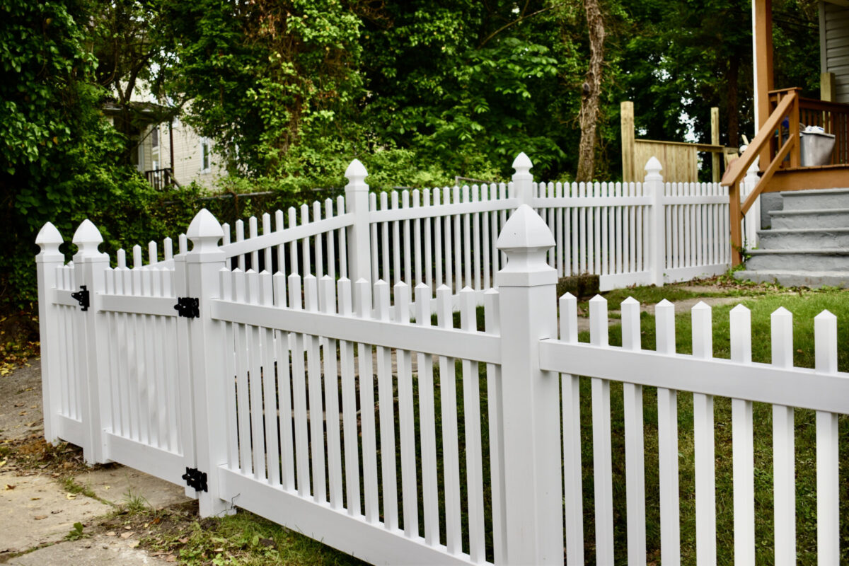 White Highland with 2" x 6" Bottom Rail