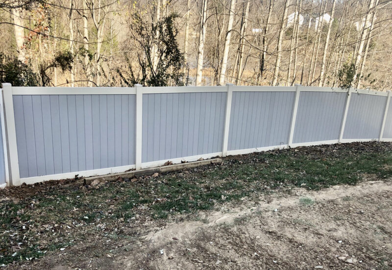 Caroline Two-Tone Slate Gray & Almond Caroline