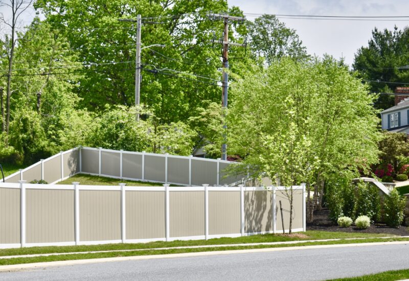 Caroline Two-Tone Khaki & White Caroline