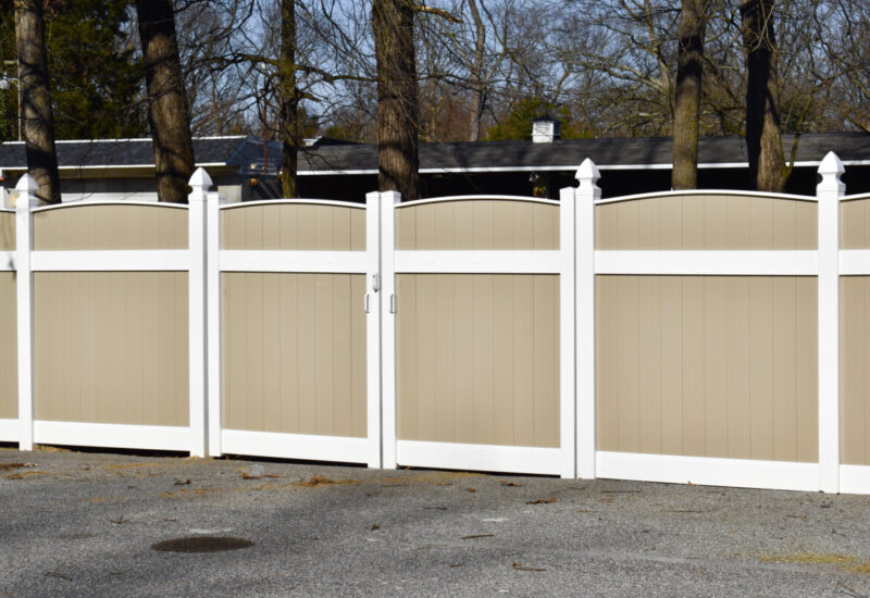 Caroline Two-Tone Khaki & White Custom Convex Caroline