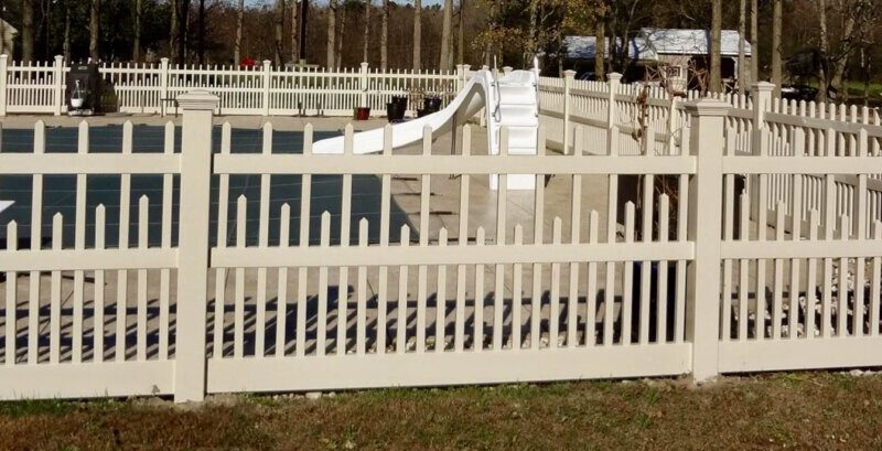 Fenwick Almond Fenwick with 2" x 6" Bottom Rail