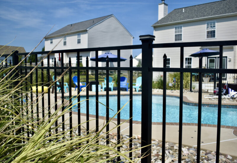 Waterfront Textured Black Waterfront with Solar Caps