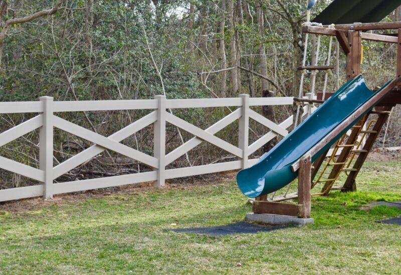 4-Rail Crossbuck Khaki 4-Rail Crossbuck