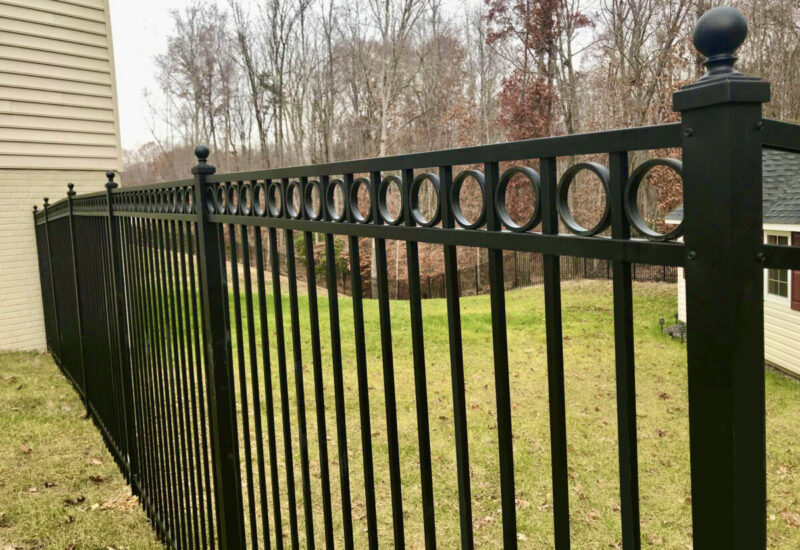 Bay Breeze Textured Black Bay Breeze with Rings & Ball Caps